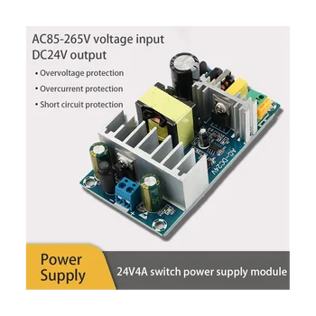 100W 24V 4A High-Power Switching Power Supply Rada AC85-265V Univerzálny 50HZ/60HZ AC-DC Modul Napájania