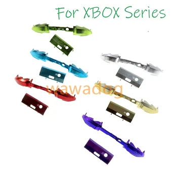 20sets elektrolyticky pokrývajú Pre Xbox Série X S XSX XSS Core Radič RB LB Nárazníka Uprostred Baru Držiteľ Opravy Dielov